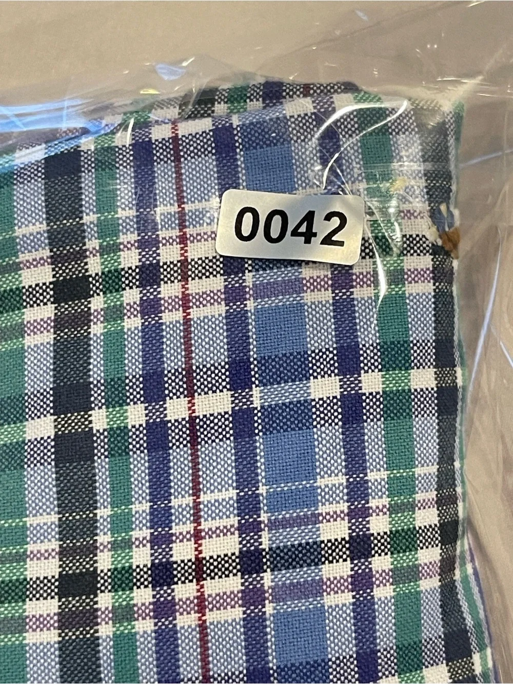 Ralph Lauren Blue & Green Plaid Button-Down Shirt - Men's
